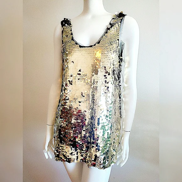 gold shirt dress zara Zara Brown Geo Gold Lurex Skater Shirt Dress